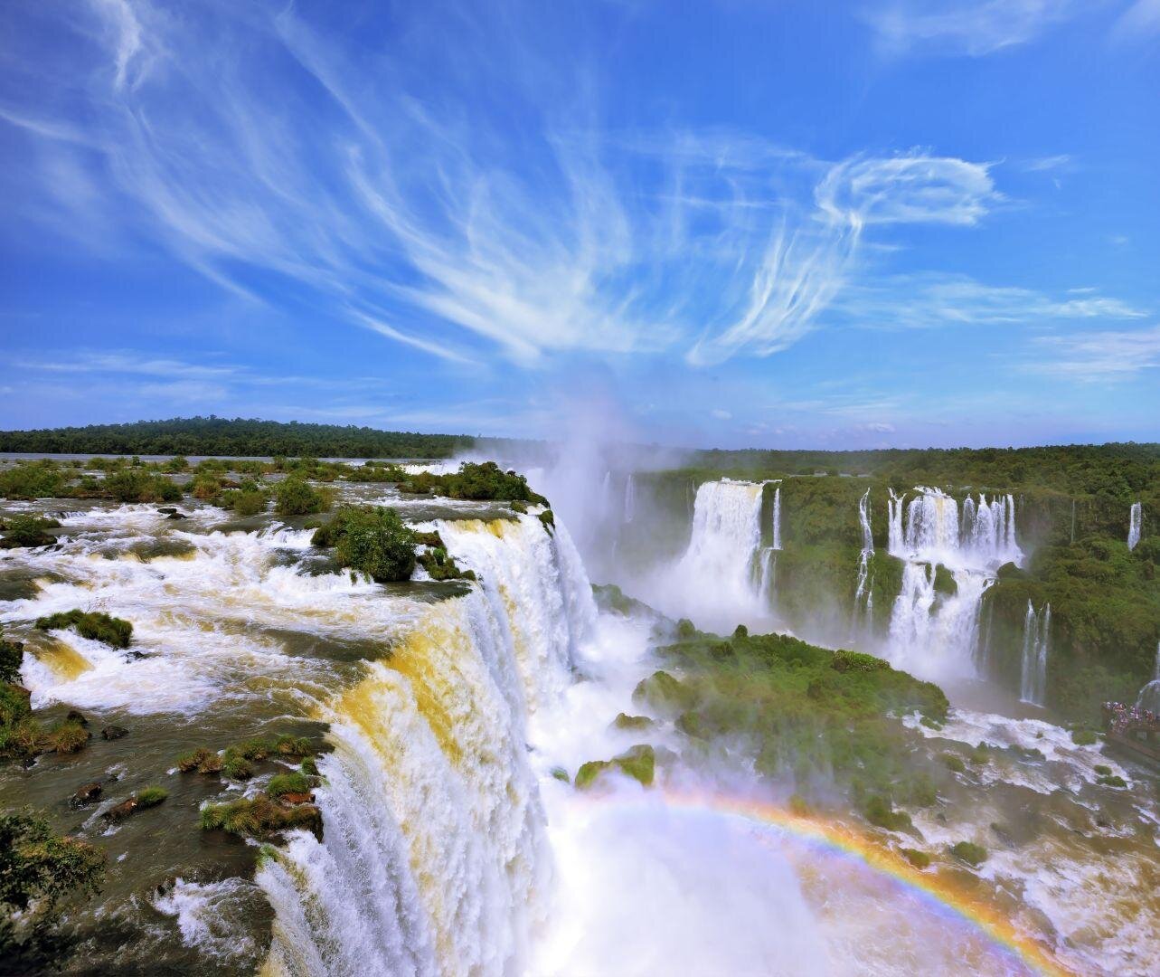 Brazília és Argentína az Iguazú-vízeséssel, uruguayi villámlátogatással és tengerparti pihenővel